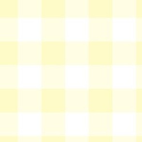 First Light Yellow Gingham 6 x 6