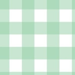 New Leaf Green Gingham 6 x 6