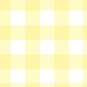 Sunny Day Yellow Gingham 6 x 6