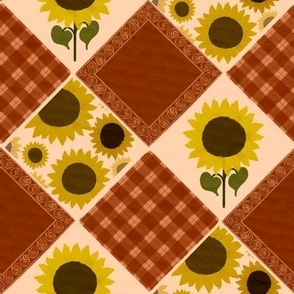 Sunflower Bandana - Blush