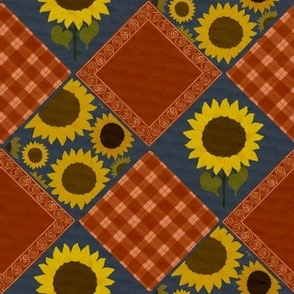 Sunflower Bandana - Denim