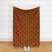 Sunflower Bandana - Burnt Orange