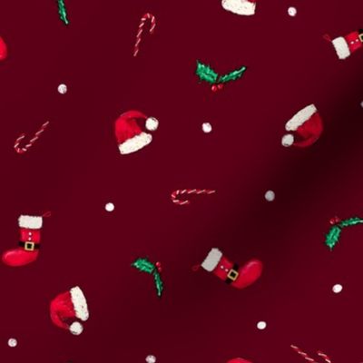 Christmas Confetti: Oxblood