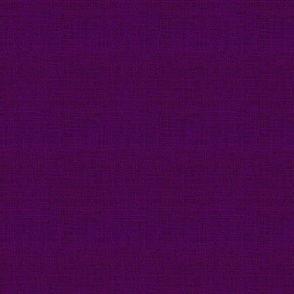 Faux woven textured burlap hessian solid in deep plum, amethyst purple, 