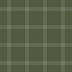 Simple Tartan in Light Mint on Sage Green (BR011_12)