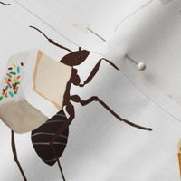 Ants with Snacks