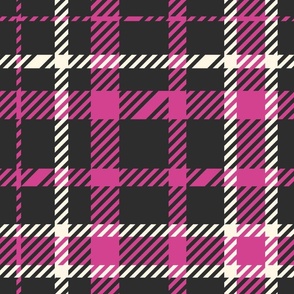 Tartan Plaid-Hot Pink