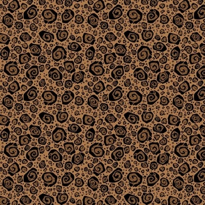 Jaguar Cinnamon Roll Spots Swirly- Small Print