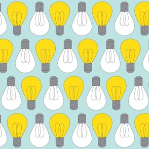 Light Bulbs Idea Factory- Large Print