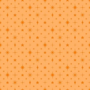 S – Pastel Orange Stars Blender – Light Papaya Twinkle Sky