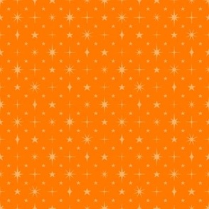 S – Orange Stars Estrella Blender – Bright Amber Tangerine Twinkle Sky