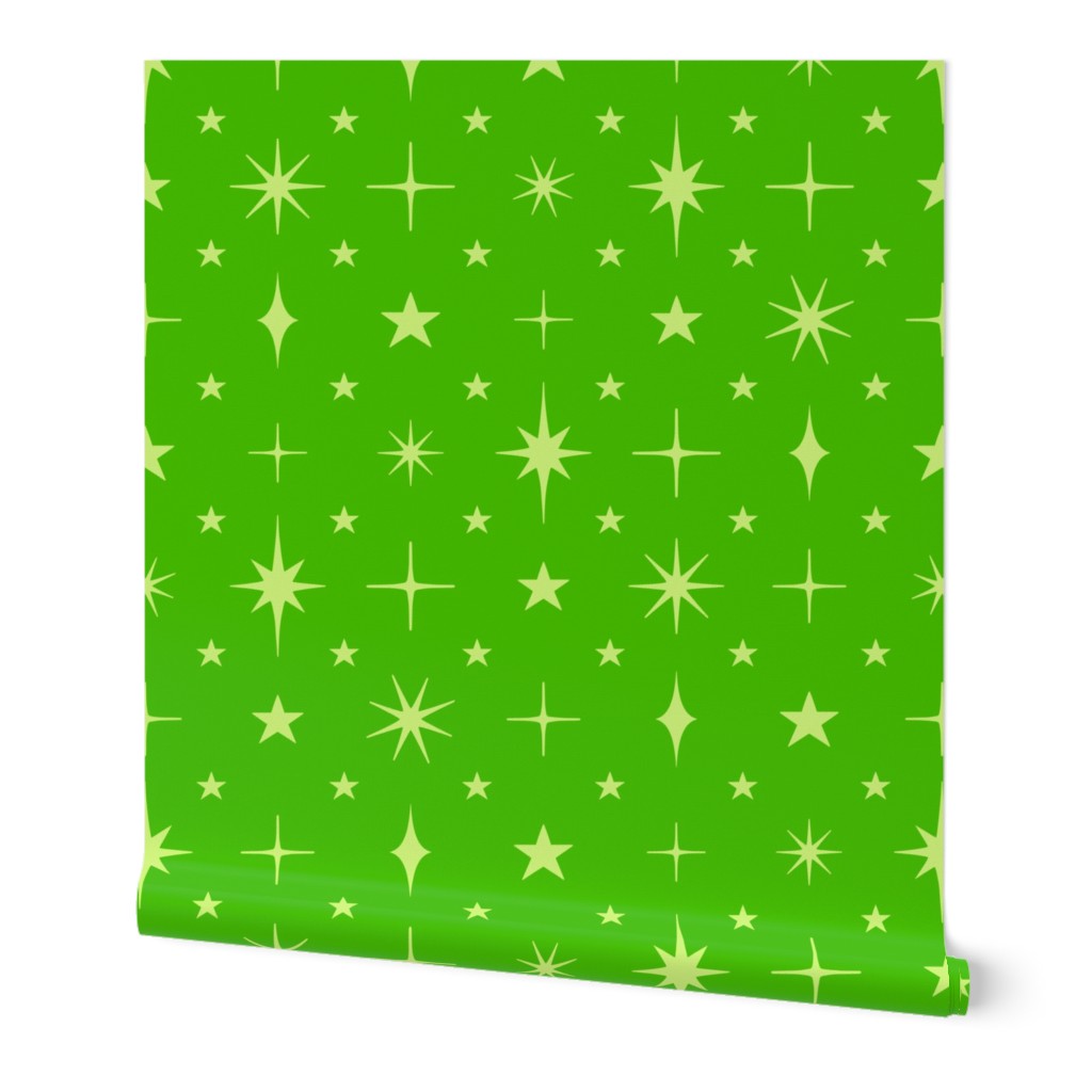 S - Green Stars Estrella Blender – Bright Grass Green Twinkle Sky