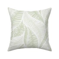 Serene Palm Leaves, small scale