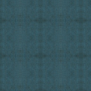 Asian motif A -almost solid vintage teal 