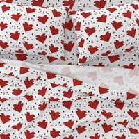 Cats and Hearts- Valentines Day- Large