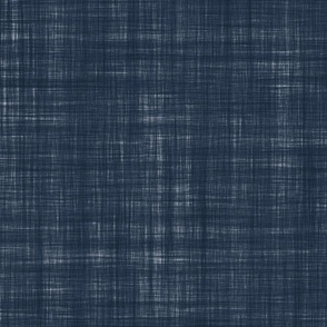 Distressed Linen Texture in Navy Blue