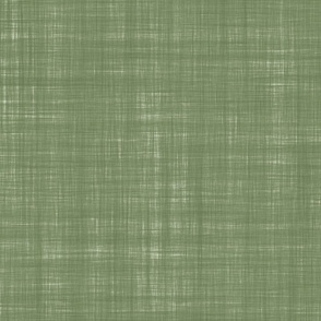 Distressed Linen Texture in Sage Green