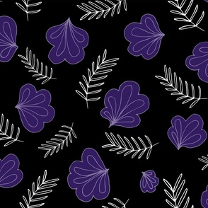 House plants - black and purple