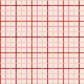 Pinks and red valentines grid 3x3