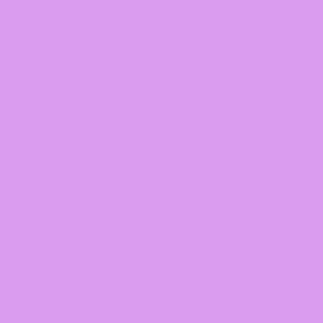 Plain Pastel Lilac Solid -  Light Purple - #D99CEE