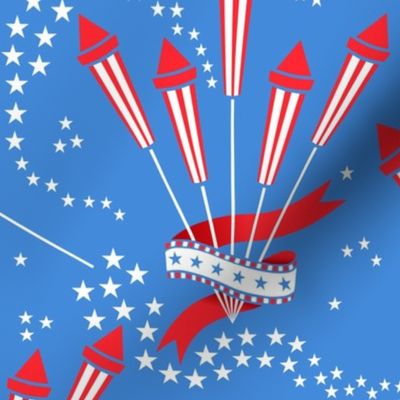 Fourth of July celebration fireworks (medium)
