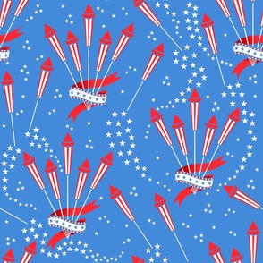 Fourth of July celebration fireworks (medium)