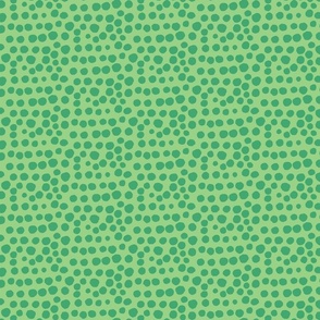 Small Scandi Green Dot