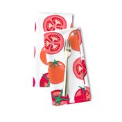 tomato polka splat - large scale