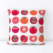 tomato polka splat - large scale