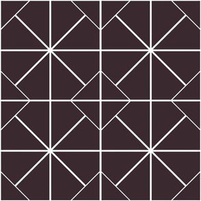 Geometric Simple Modern in Dark Large