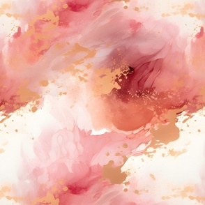 Shades of Pink Abstract Paint 