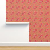 Moss Rose in Coral