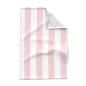 Pale pink 2 inch stripe