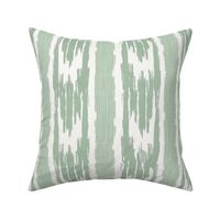 French Ikat Soft Green