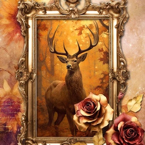 27x36 blanket stag