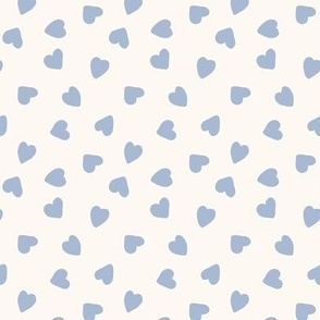 (S) Blue tossed hearts