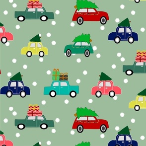 cars at christmas 2