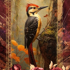 27x36 blanket woodpecker