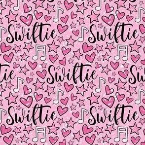 Small Scale Swiftie Hearts Stars and Music Notes in Pink Taylor Swift