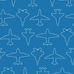 Airplane pattern color 36 MEDIUM