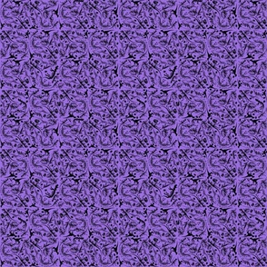 Ditsy Dinosaurs (925) Black on Lavender Purple