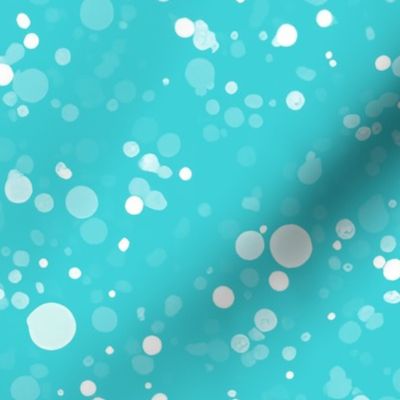 Medium Aqua Blue Confetti Glitter  