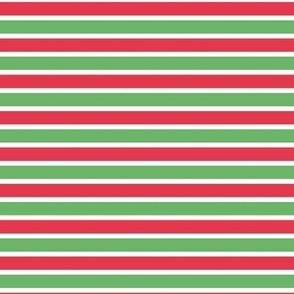 Christmas Stripes red _ green