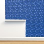 Preppy Blue Leopard Print, Y2K Preppy Leopard Spots