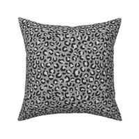 Black and Grey Leopard Spots, Black Leopard Print