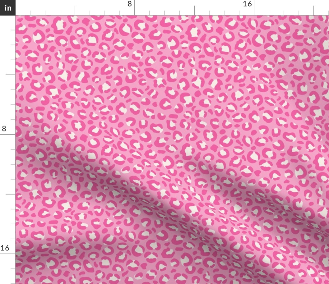 Pink Preppy Leopard Print