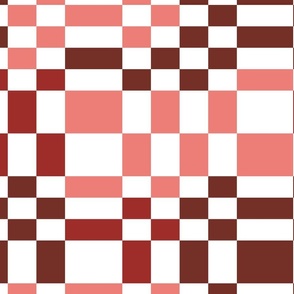 Valentines Checker abstract checkerboard 