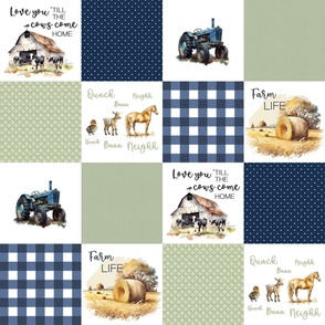 Farm Life / Love You 'Till the Cows Come Home / Blue / Sage Green