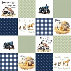 Farm Boy  / Love You 'Till the Cows Come Home / Blue / Sage Green