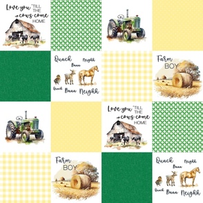 Farm Boy / Love You 'Till the Cows Come Home / Green / Yellow 